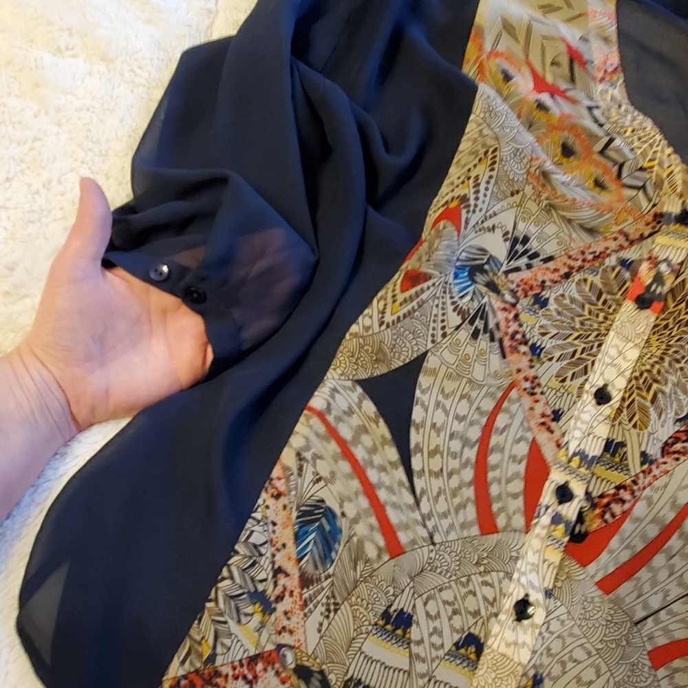 Sheer Button Up - image 1